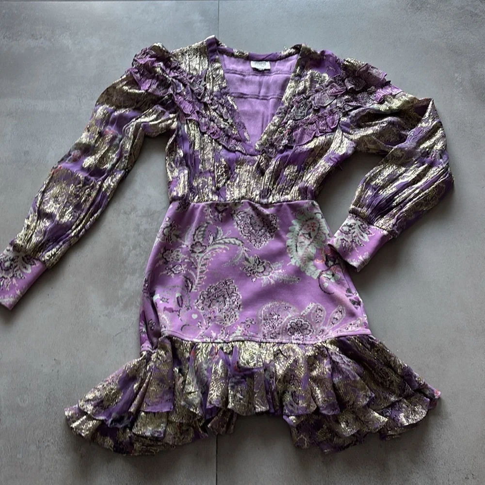 Short cocktail dress by Hemant & Nandita size Petite - Picture 4 of 8